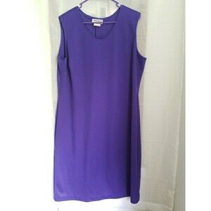 VTG USA Anthony Richards Purple Dress Mother of Bride Size 18 ONLY ONE PIECE